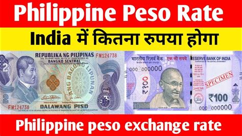 Convert Indian Rupees (INR) and Philippine Pesos (PHP.